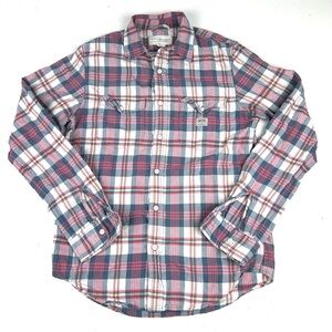 Denim & Supply Ralph Lauren Shirt Mens Small Plaid All Cotton Pockets